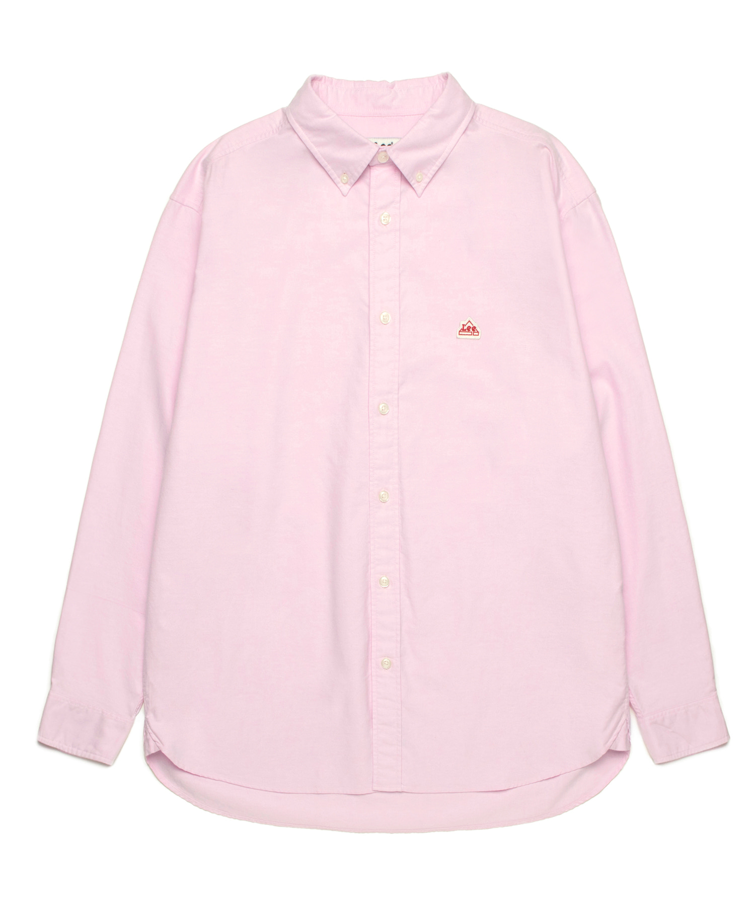 옥스포드 오버핏 셔츠 핑크